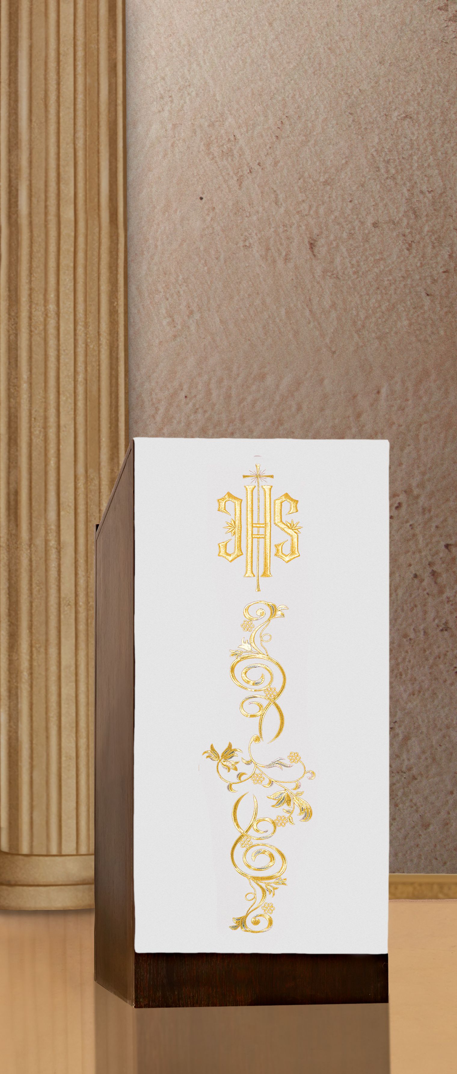 Lektorium z haftem IHS (H18) - zdjęcie 3 - Lektorium z haftem IHS (H18)