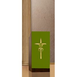 Lektorium/welon haftowany na ambonę IHS (H26) - zdjęcie 5 - Lektorium/welon haftowany na ambonę IHS (H26)