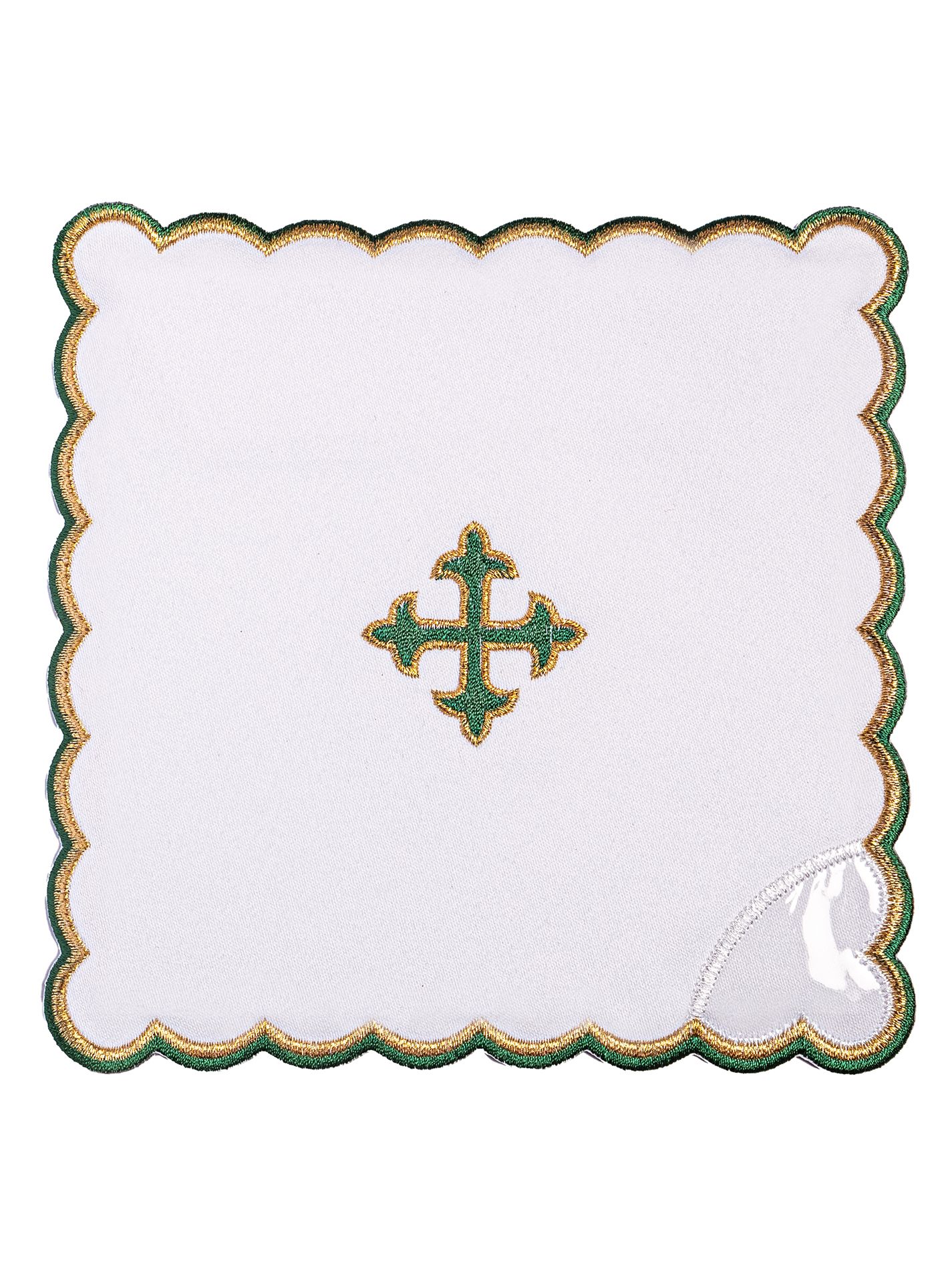 Bielizna kielichowa haftowana - krzyż (37H) - zdjęcie 2 - Bielizna kielichowa haftowana - krzyż (37H)