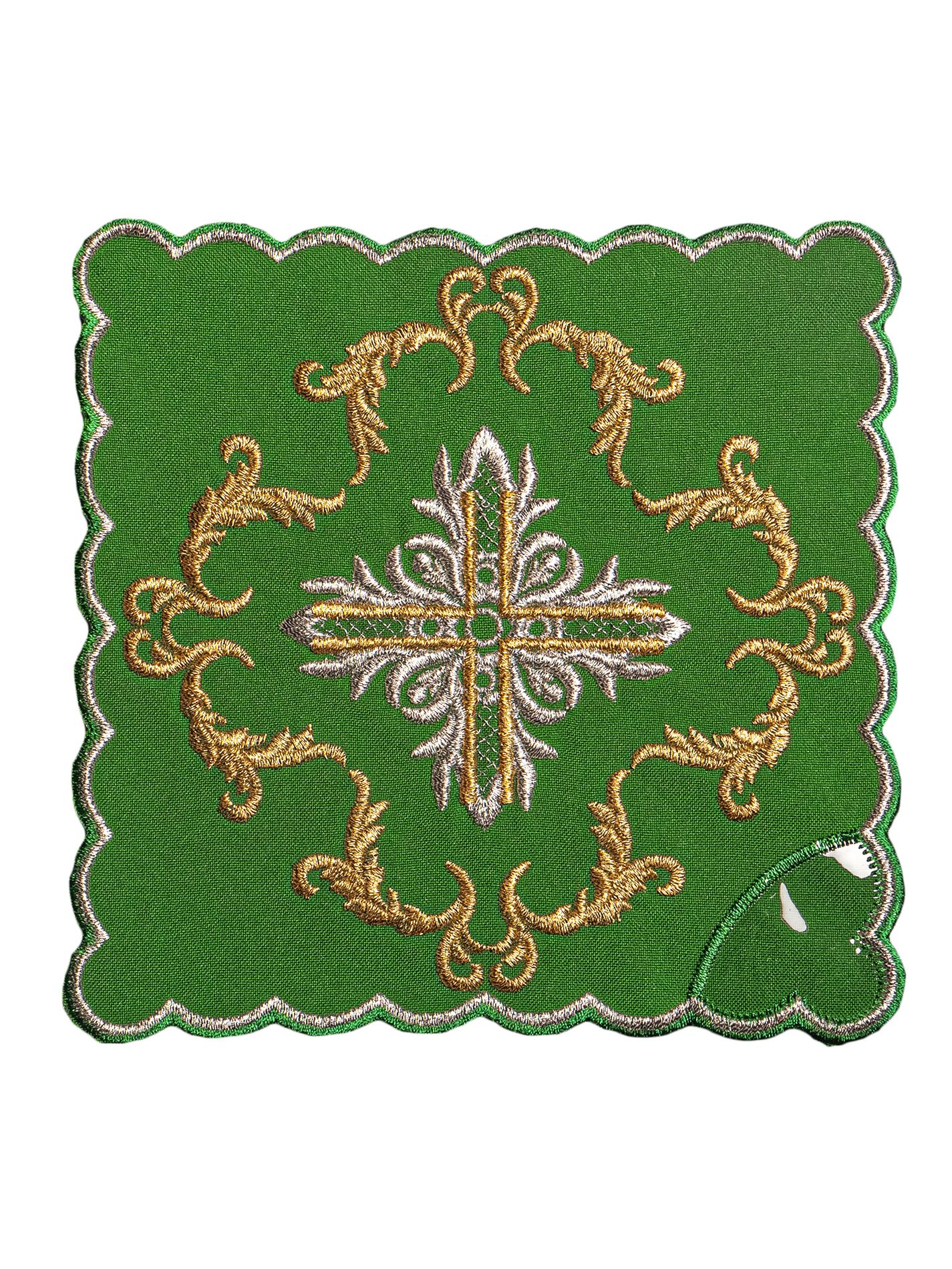 Bielizna kielichowa haftowana krzyż (45H) - zdjęcie 2 - Bielizna kielichowa haftowana krzyż (45H)