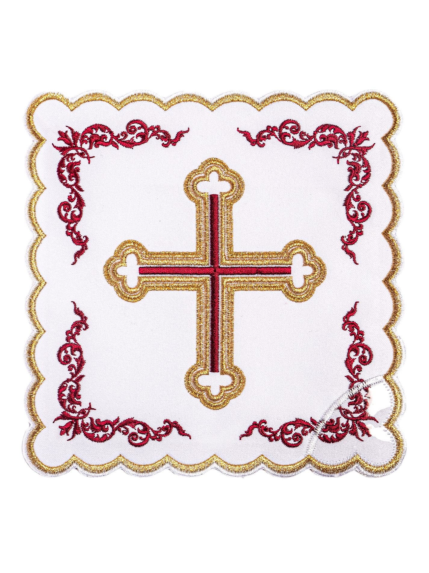 Bielizna kielichowa haftowana krzyż (55H) - zdjęcie 2 - Bielizna kielichowa haftowana krzyż (55H)