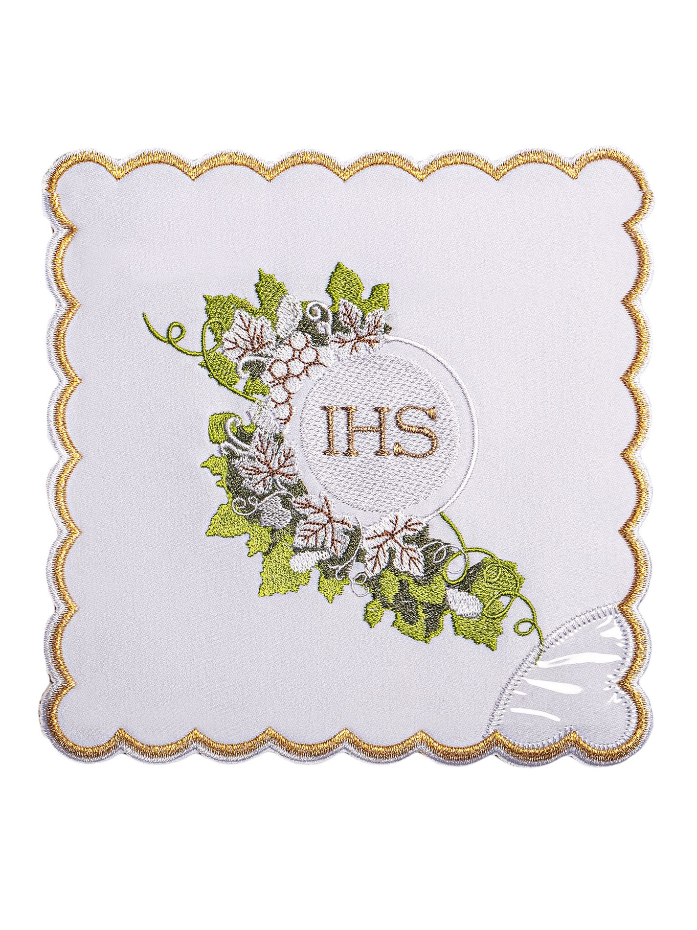 Bielizna kielichowa haftowana IHS (72H) - zdjęcie 2 - Bielizna kielichowa haftowana IHS (72H)