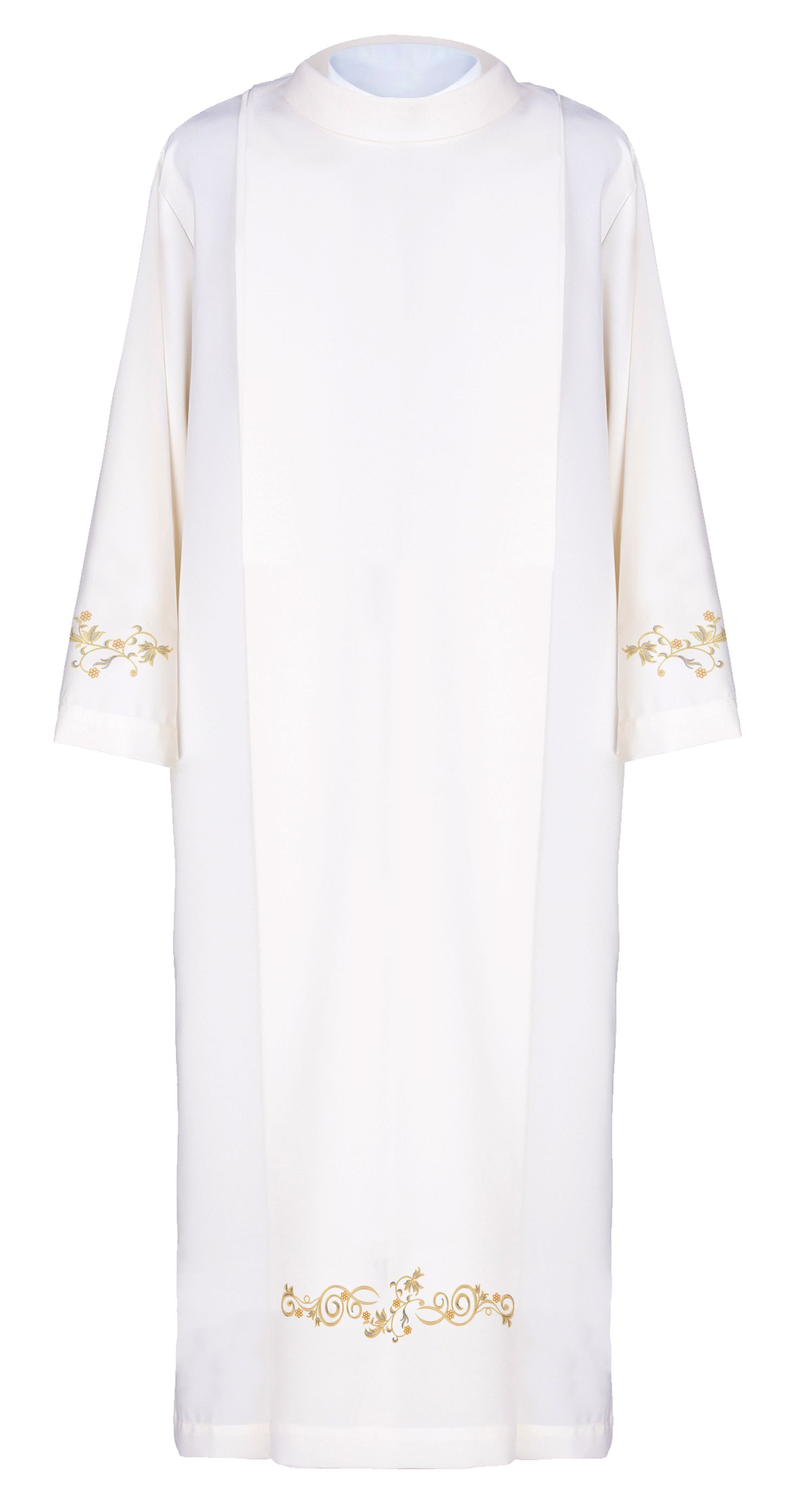 Alba kapłańska z golfem + ozdobny haft (1H)