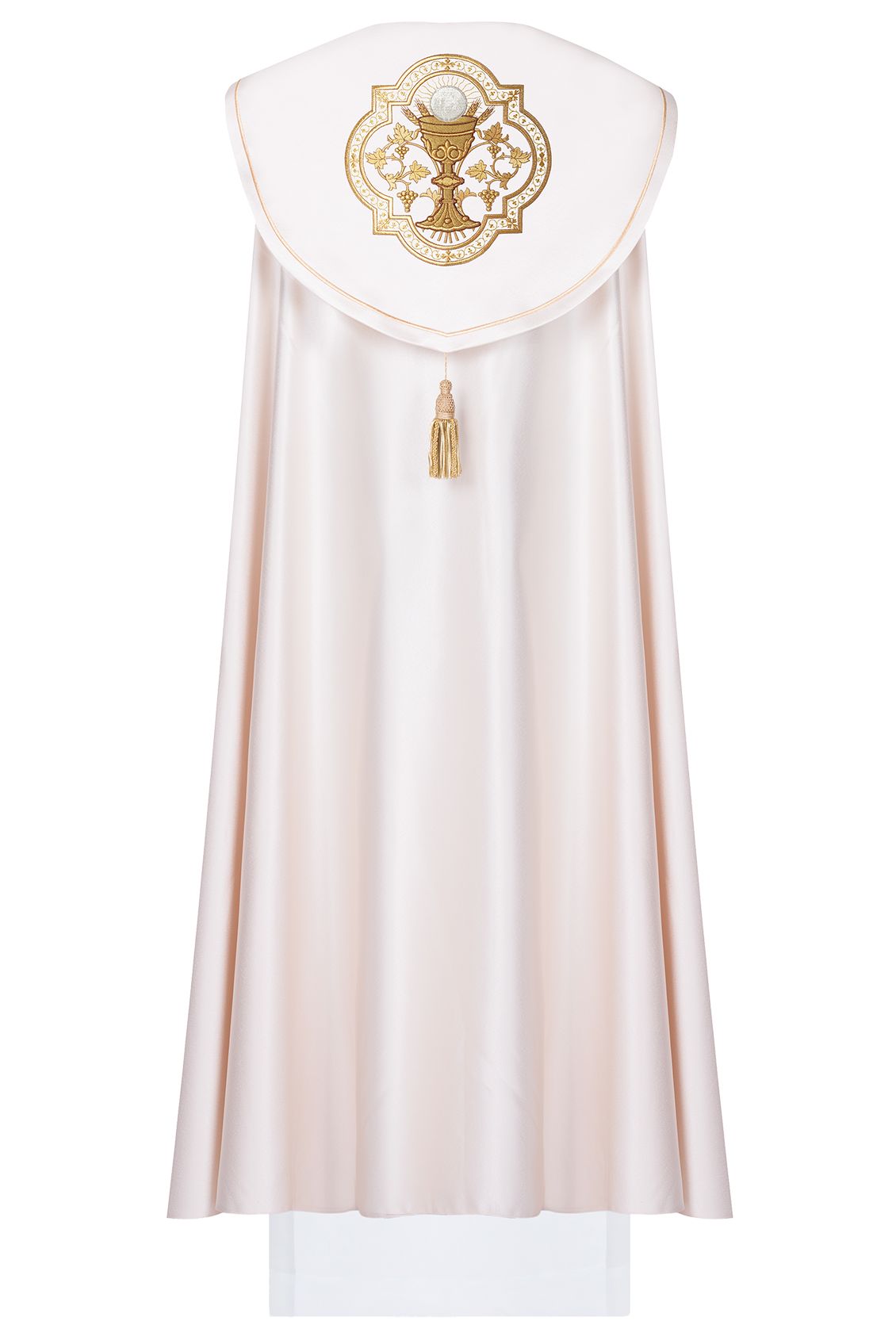 Kapa bogato haftowana, kielich - ecru (18H) - zdjęcie 2 - Kapa bogato haftowana, kielich - ecru (18H)