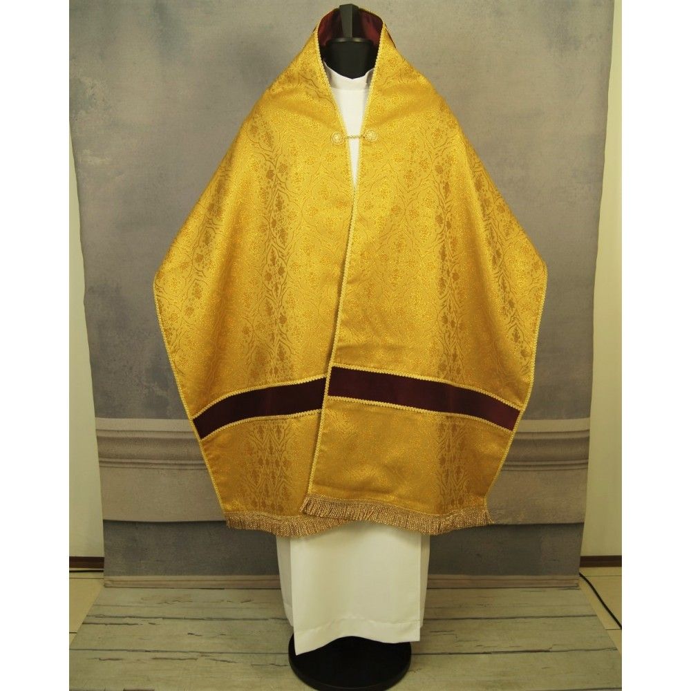 Welon liturgiczny brokat - motyw wielkanocny - zdjęcie 3 - Welon liturgiczny brokat - motyw wielkanocny