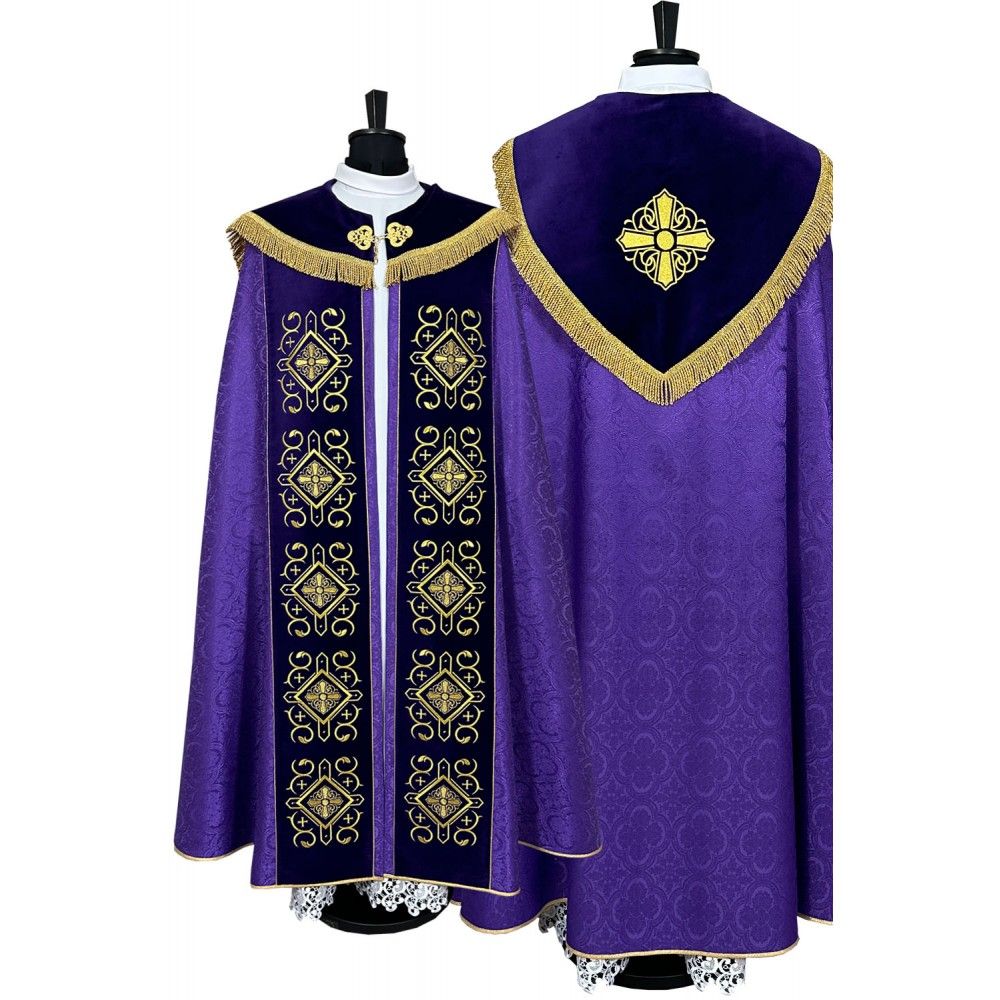 Kapa haftowana - kolory liturgiczne (12)