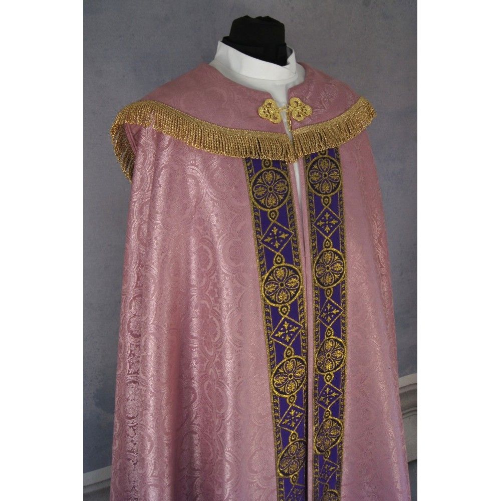 Kapa haftowana Alfa Omega, kolory liturgiczne (17) - zdjęcie 10 - Kapa haftowana Alfa Omega, kolory liturgiczne (17)