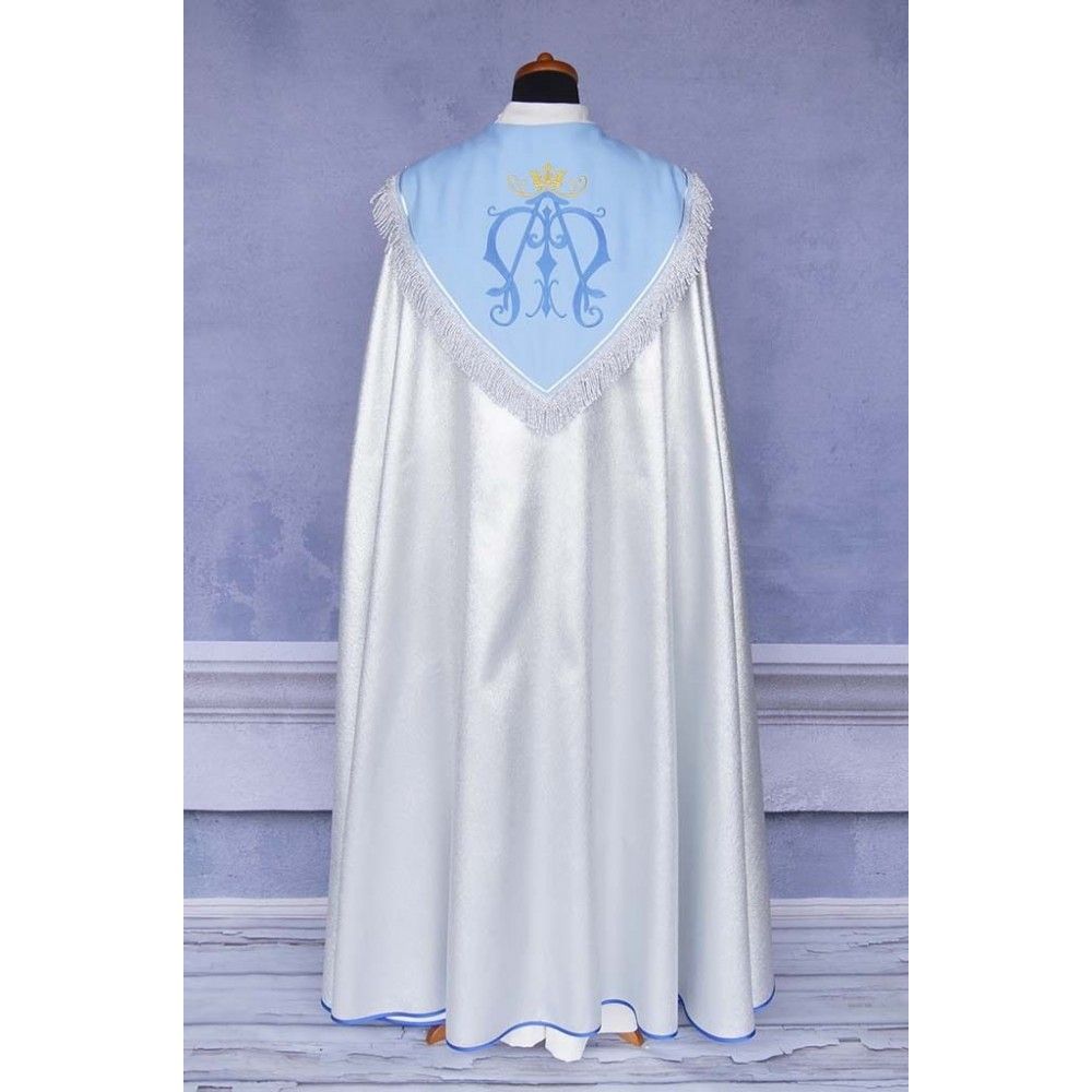 Kapa liturgiczna Maryjna - haftowana (3) - zdjęcie 3 - Kapa liturgiczna Maryjna - haftowana (3)