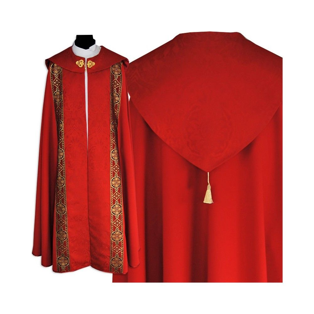 Kapa wzór gotycki - tkanina żakard - zdjęcie 3 - Kapa wzór gotycki - tkanina żakard