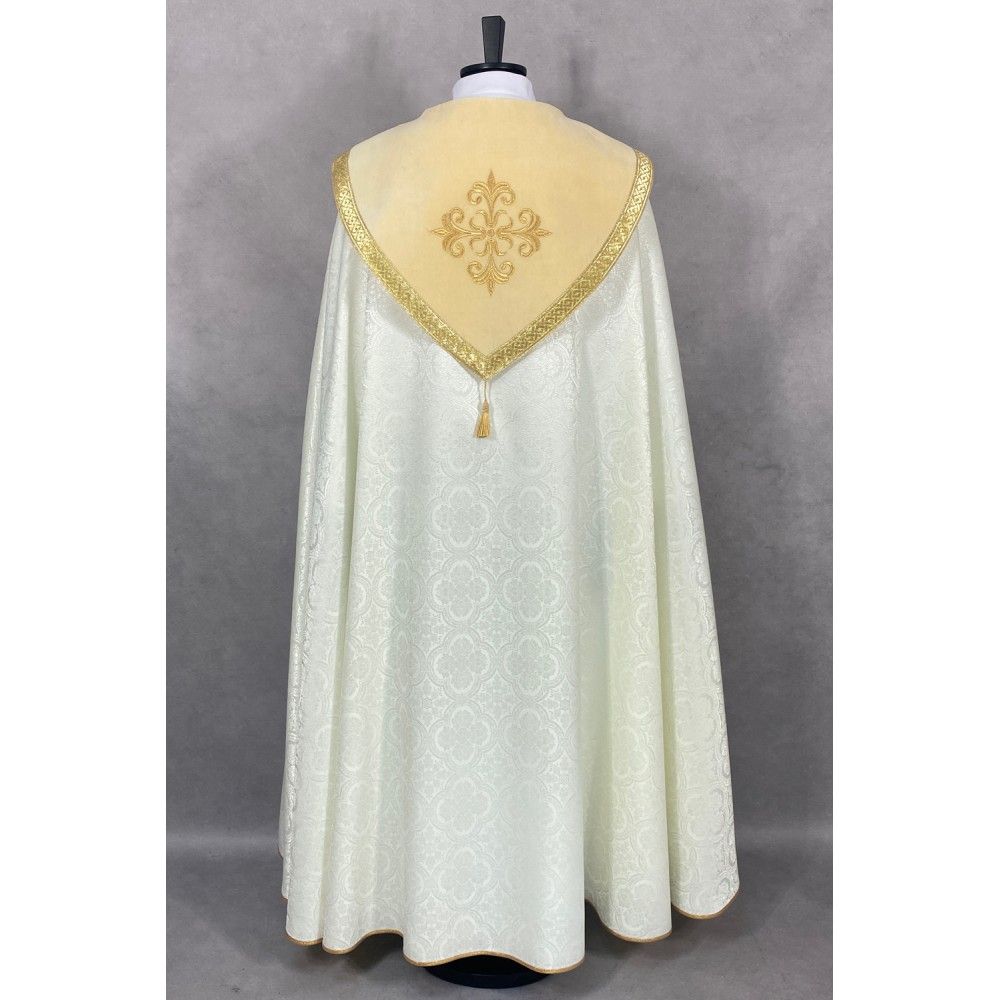 Kapa fioletowa wzór gotycki - tkanina żakard (11) - zdjęcie 3 - Kapa fioletowa wzór gotycki - tkanina żakard (11)