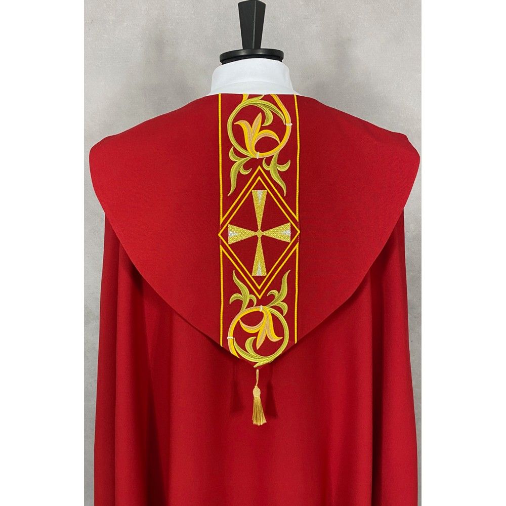 Kapa haftowana gotycka - haftowane pasy (53) - zdjęcie 4 - Kapa haftowana gotycka - haftowane pasy (53)