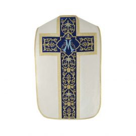 Ornat rzymski Maryjny - ecru (31) - zdjęcie 3 - Ornat rzymski Maryjny - ecru (31)