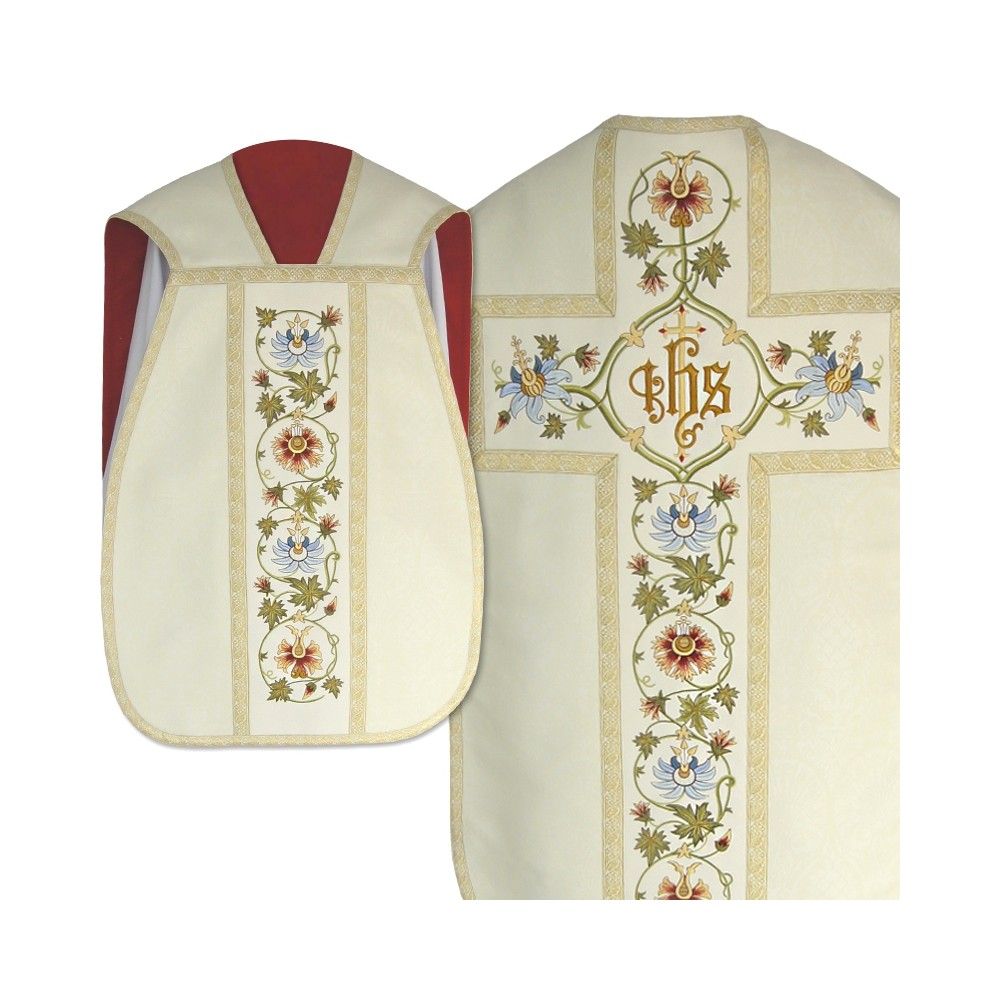 Ornat Rzymski z Manipularzem, Bursą i Welonem na kielich (9)