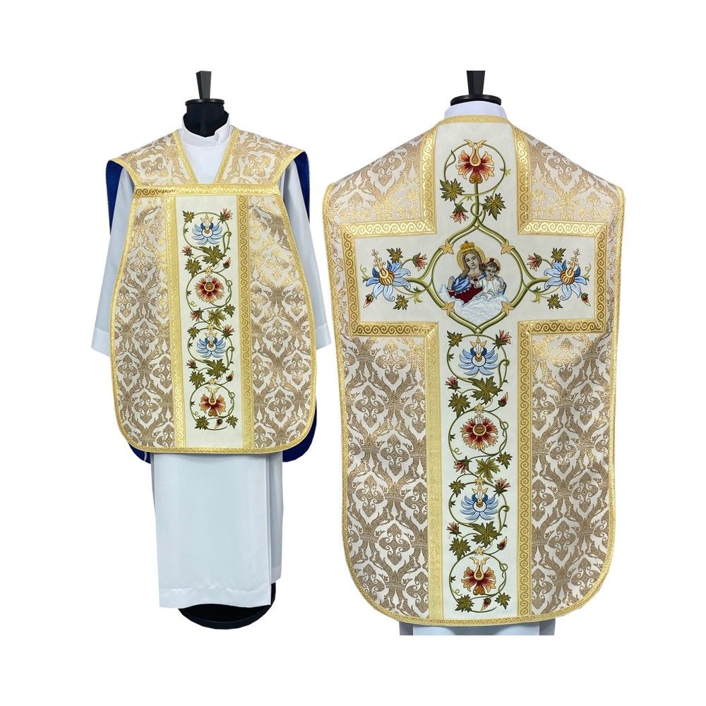 Ornat Rzymski z Manipularzem, Bursą i Welonem na kielich (11)