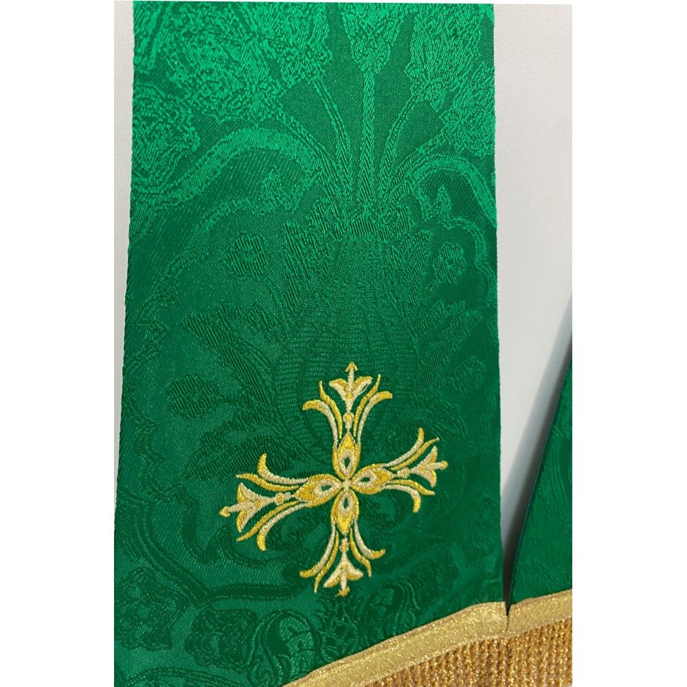 Stuła kapłańska rzymska, fioletowa (05) - zdjęcie 3 - Stuła kapłańska rzymska, fioletowa (05)