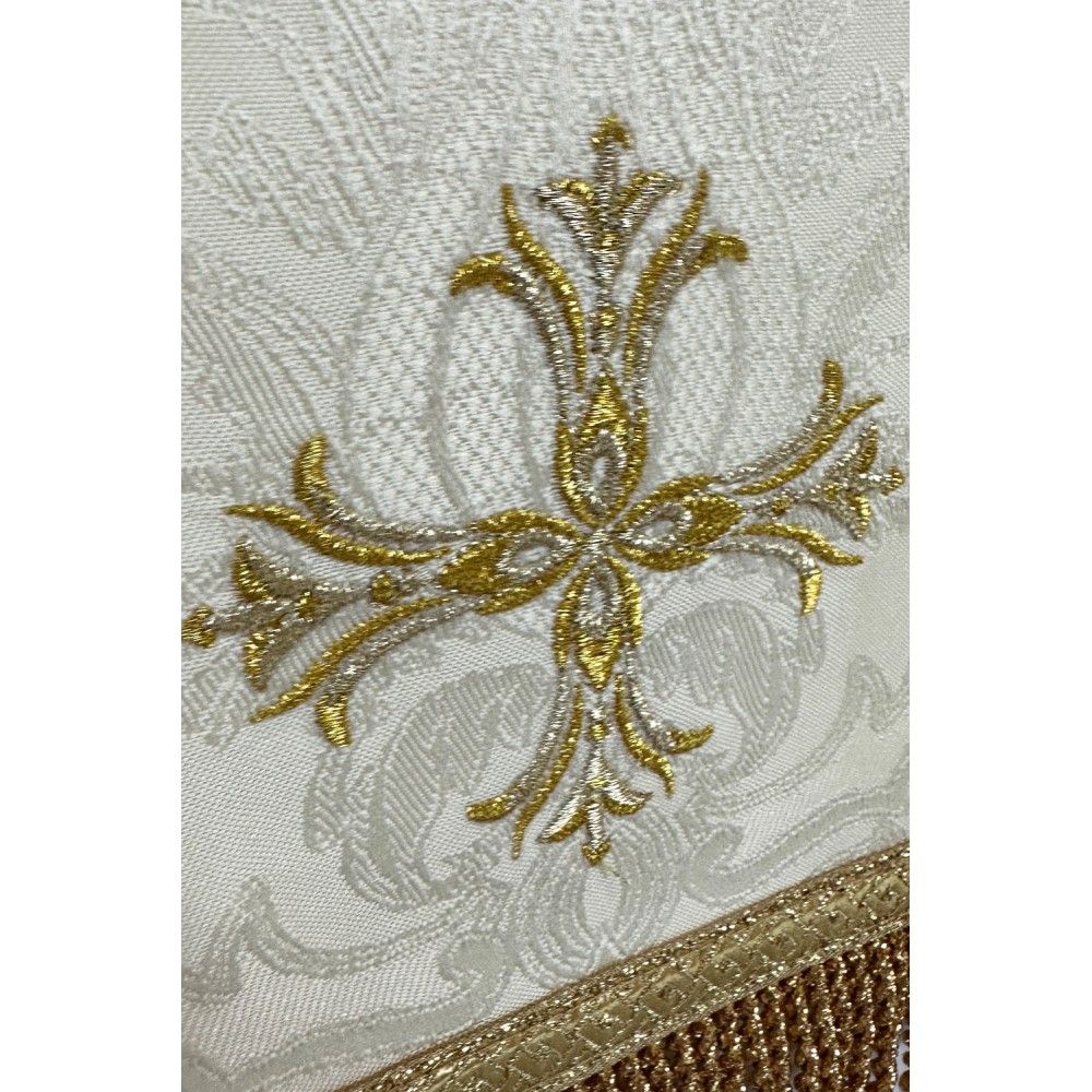 Stuła kapłańska rzymska, fioletowa (05) - zdjęcie 7 - Stuła kapłańska rzymska, fioletowa (05)