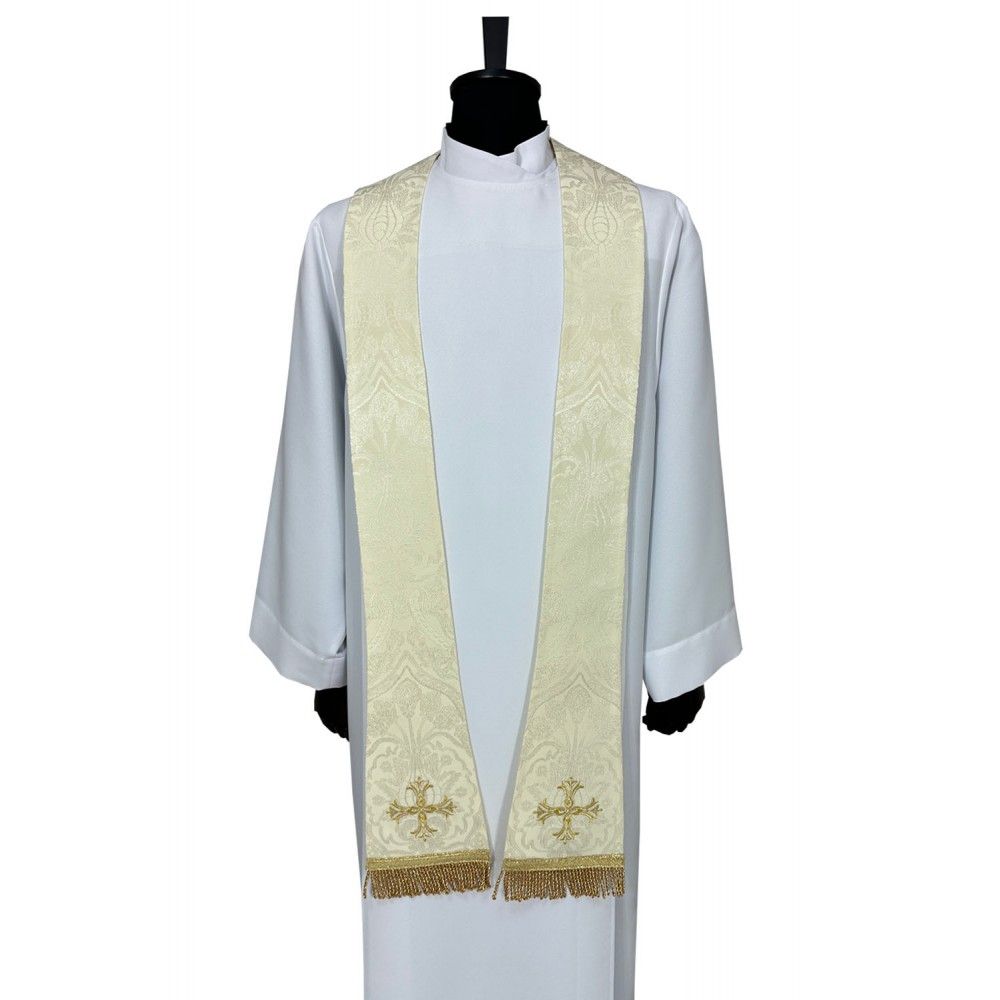 Stuła kapłańska rzymska, fioletowa (05) - zdjęcie 8 - Stuła kapłańska rzymska, fioletowa (05)