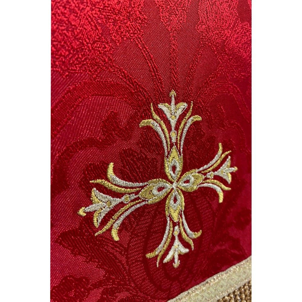 Stuła kapłańska rzymska, fioletowa (05) - zdjęcie 9 - Stuła kapłańska rzymska, fioletowa (05)