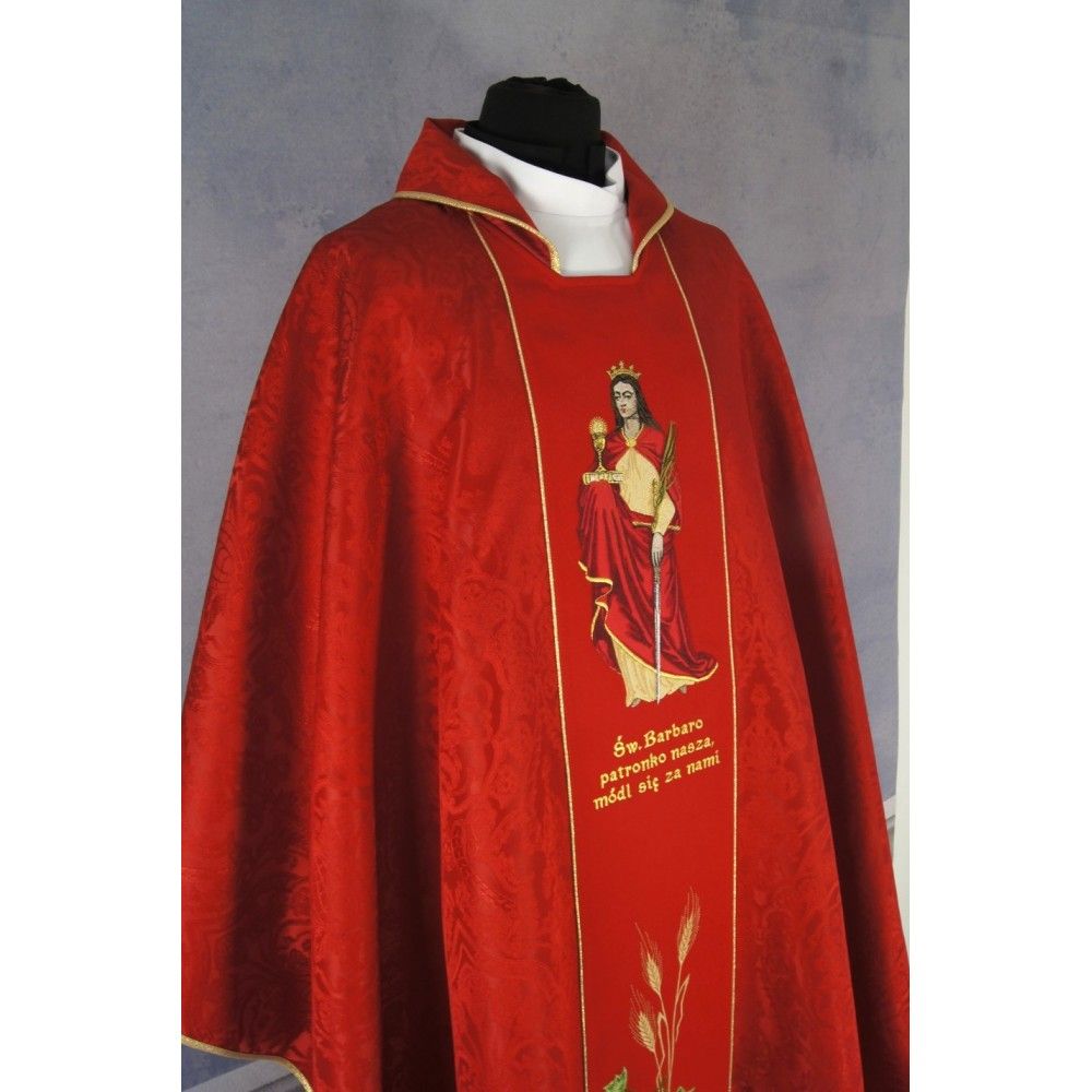 Ornat - Św. Barbara - zdjęcie 2 - Ornat - Św. Barbara
