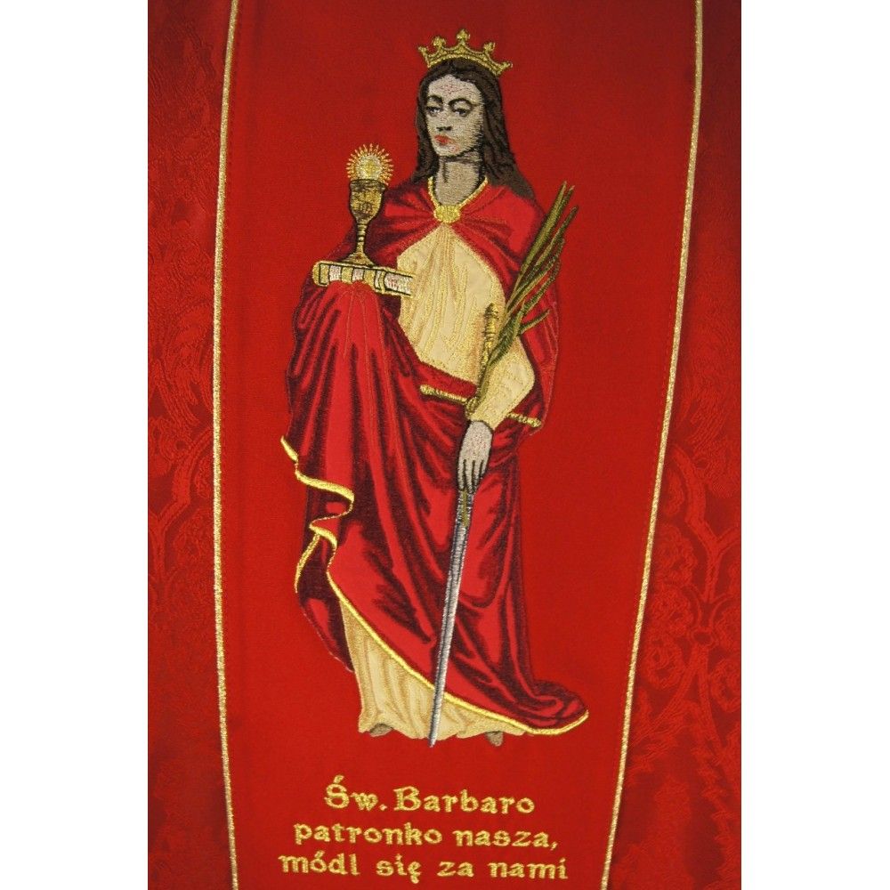 Ornat - Św. Barbara - zdjęcie 3 - Ornat - Św. Barbara