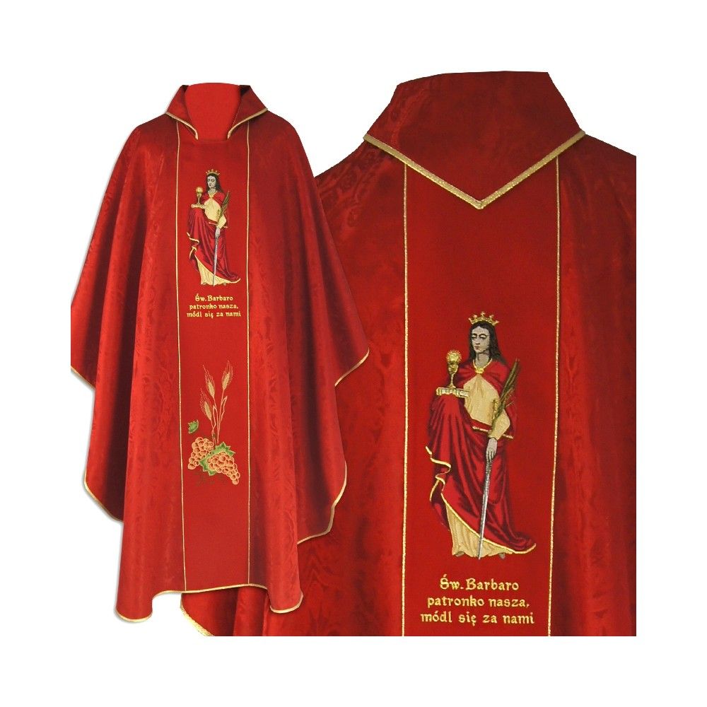 Ornat - Św. Barbara
