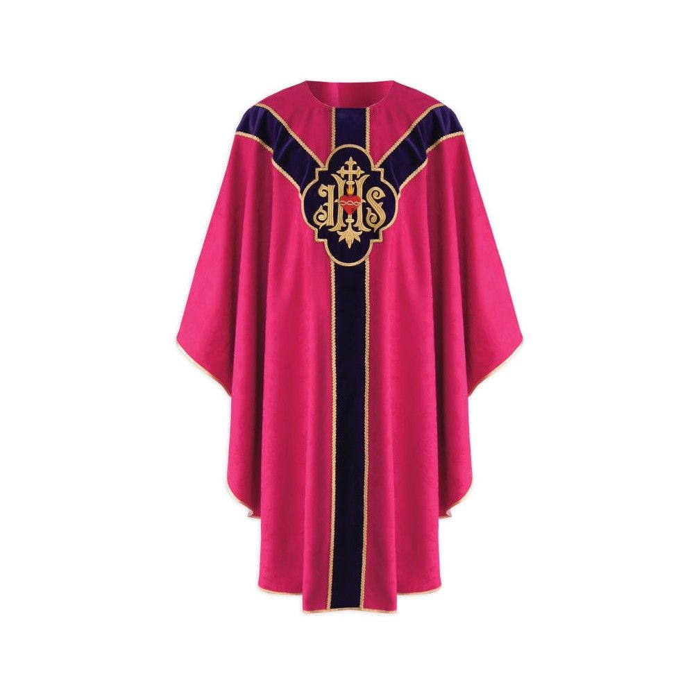 Ornat Semi-Gotycki kolory liturgiczne (75) - zdjęcie 4 - Ornat Semi-Gotycki kolor ecru (75)