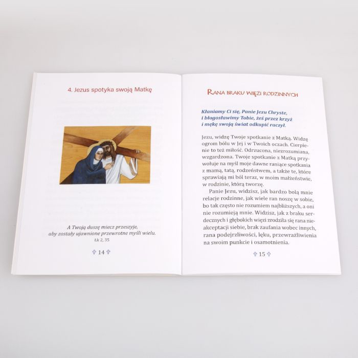 Książka Droga krzyżowa Uzdrowienie naszych zranień - zdjęcie 2 - Książka Droga krzyżowa Uzdrowienie naszych zranień