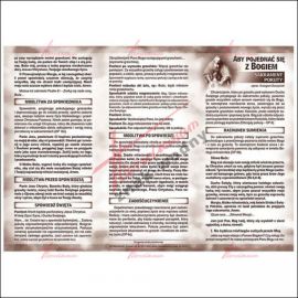 Rachunek sumienia - aby pojednać się z Bogiem