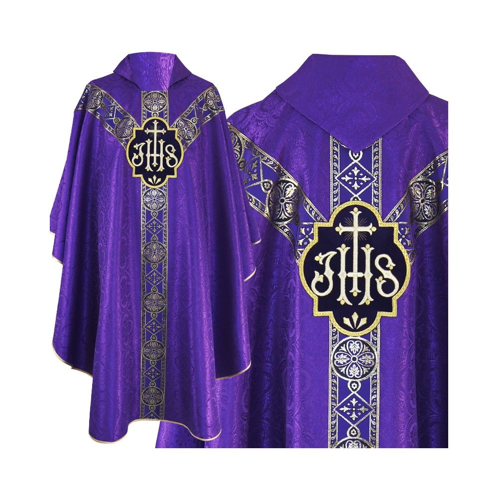 Ornat Semi-Gotycki - kolory liturgiczne (24) - zdjęcie 4 - Ornat Semi-Gotycki - kolory liturgiczne (24)