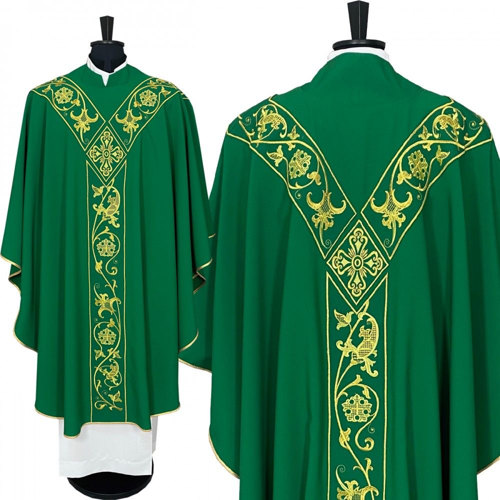 Ornat Semi-Gotycki - kolory liturgiczne (39) - zdjęcie 4 - Ornat Semi-Gotycki - kolory liturgiczne (39)