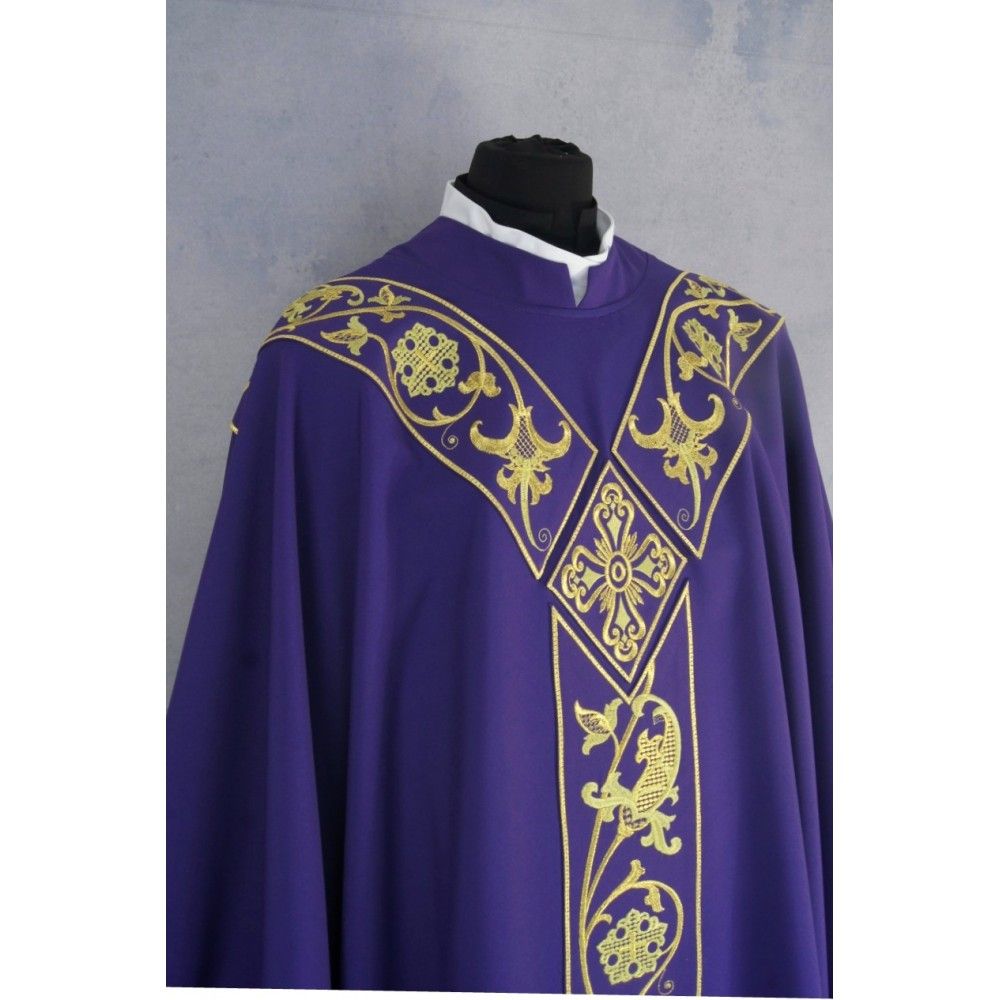 Ornat Semi-Gotycki - kolory liturgiczne (39) - zdjęcie 2 - Ornat Semi-Gotycki - kolory liturgiczne (39)