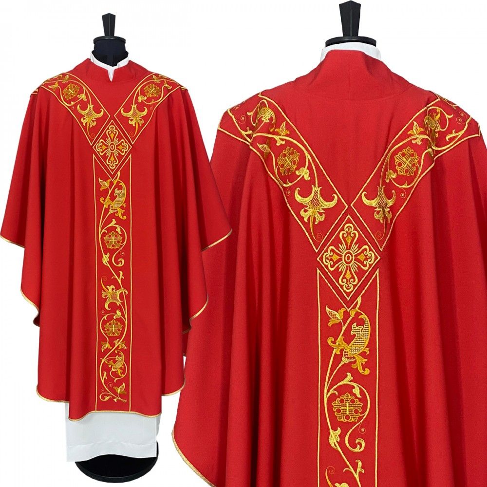 Ornat Semi-Gotycki - kolory liturgiczne (39) - zdjęcie 6 - Ornat Semi-Gotycki - kolory liturgiczne (39)