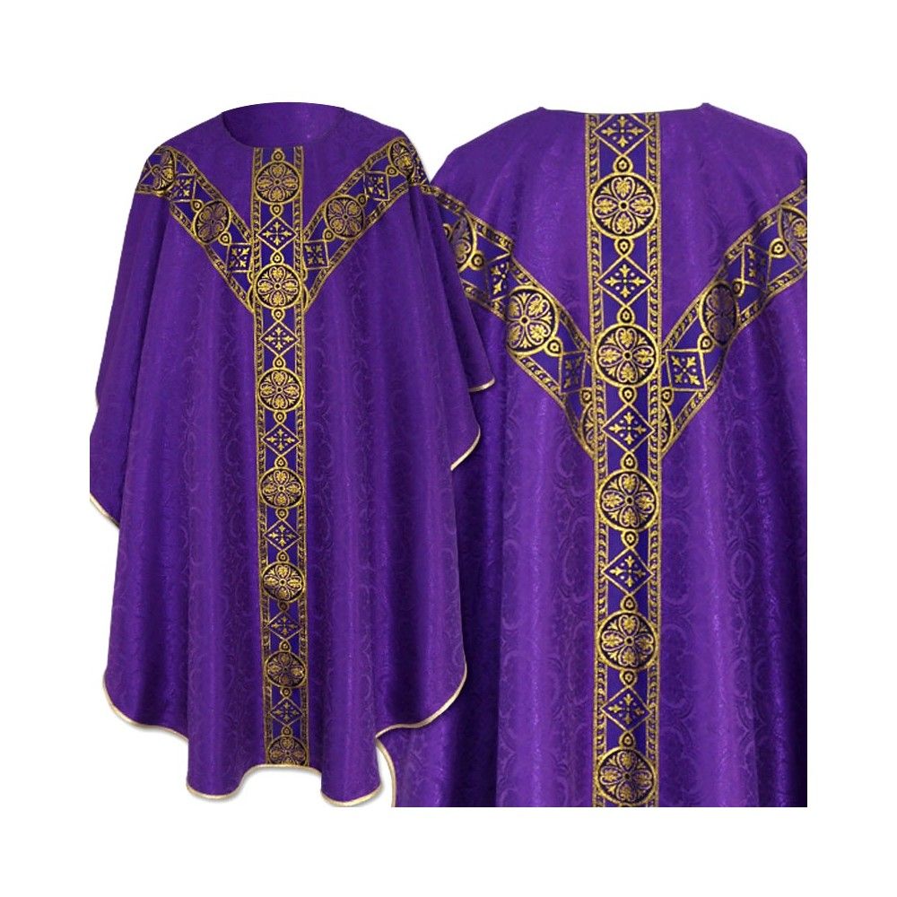 Ornat Semi-Gotycki - kolory liturgiczne (43) - zdjęcie 6 - Ornat Semi-Gotycki - kolory liturgiczne (43)