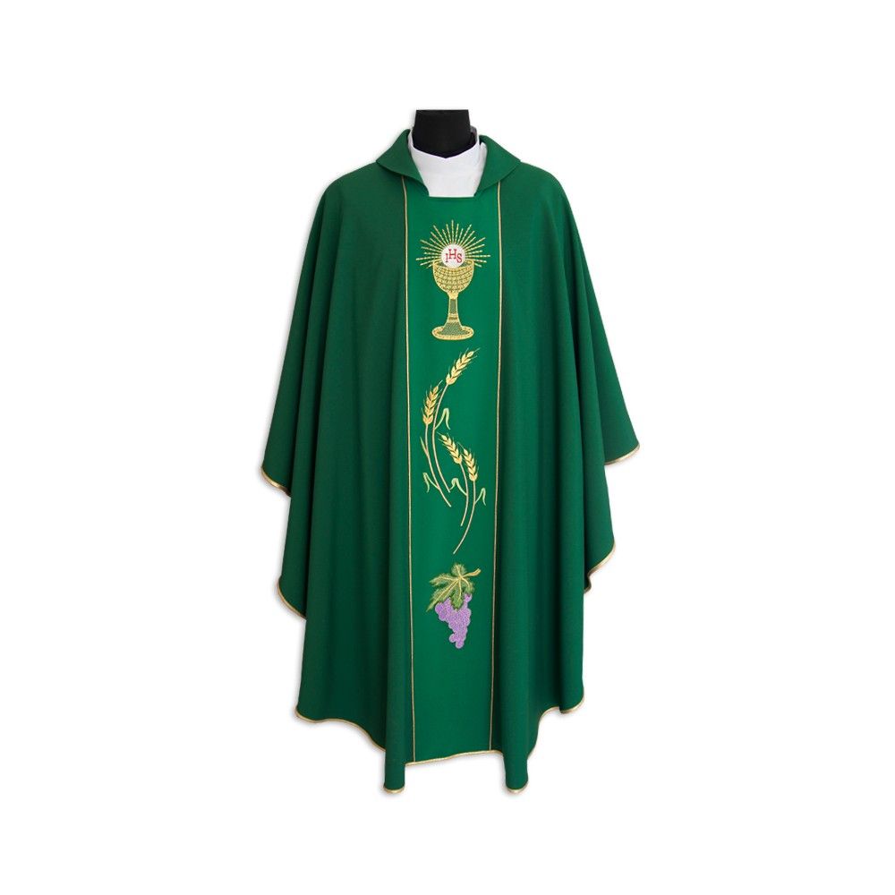 Ornat gotycki haftowany kielich (35) - zdjęcie 3 - Ornat gotycki haftowany kielich (35)