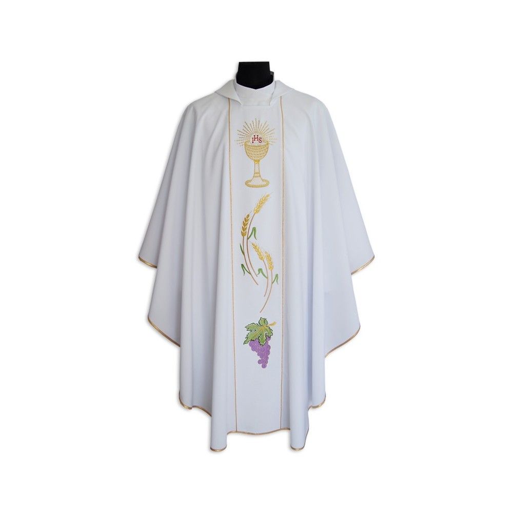 Ornat gotycki haftowany kielich (35) - zdjęcie 4 - Ornat gotycki haftowany kielich (35)