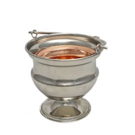 Kociołek na wodę święconą, stal - 11 cm (A1) - zdjęcie 2 - Kociołek na wodę święconą, stal - 11 cm (A1)