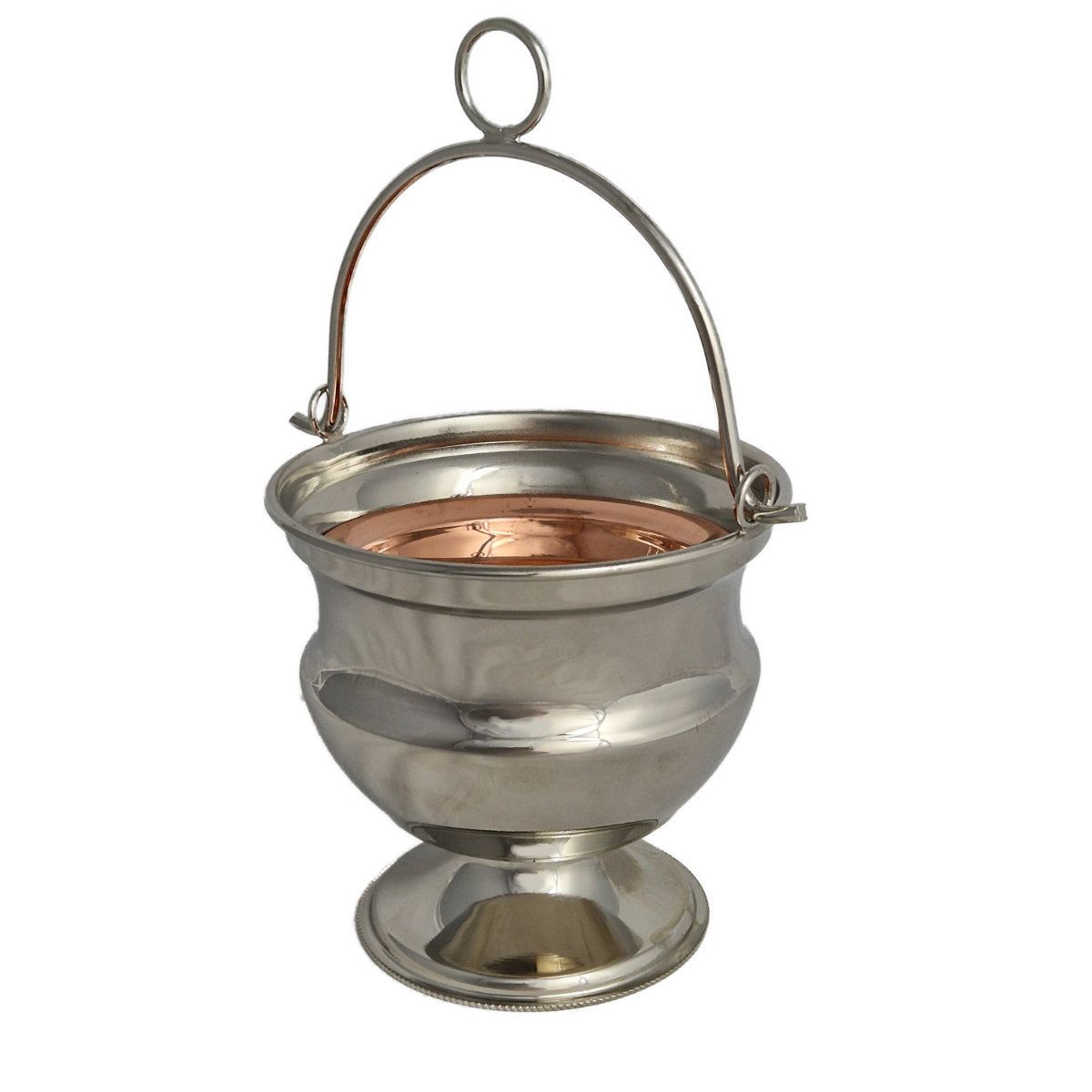 Kociołek na wodę święconą, stal - 11 cm (A1) - zdjęcie 3 - Kociołek na wodę święconą, stal - 11 cm (A1)