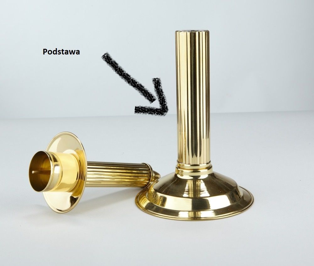 Lichtarz - 15 cm (31) - zdjęcie 5 - Lichtarz mosiężny - 15 cm (31)