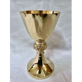 Kielich mszalny, pozłacany, polerowany - 20 cm (44D)