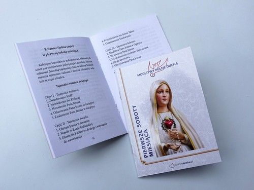 Modlitewnik Nabożeństwo Pierwszych sobót miesiąca - zdjęcie 2 - Modlitewnik Nabożeństwo Pierwszych sobót miesiąca