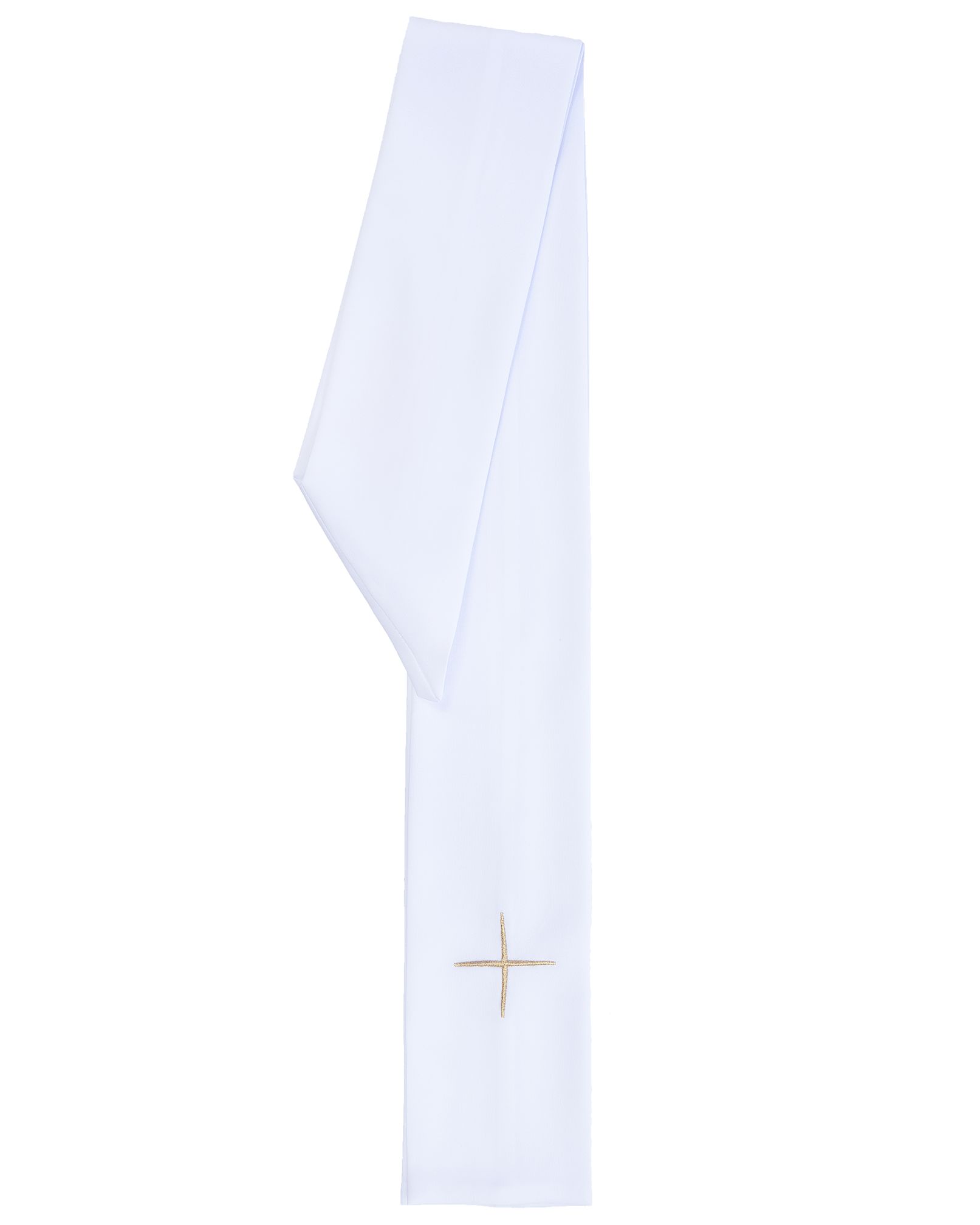 Ornat haftowany maryjny - biały (H190) - zdjęcie 3 - Ornat haftowany maryjny - biały (H190)