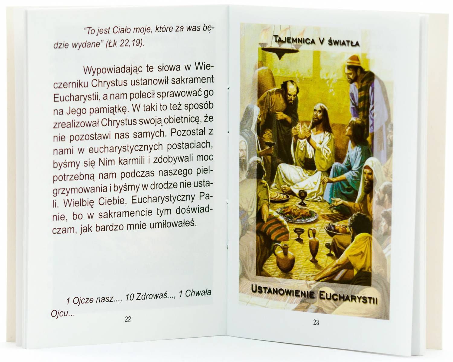 Tajemnice różańca świętego książeczka - zdjęcie 2 - Tajemnice różańca świętego książeczka