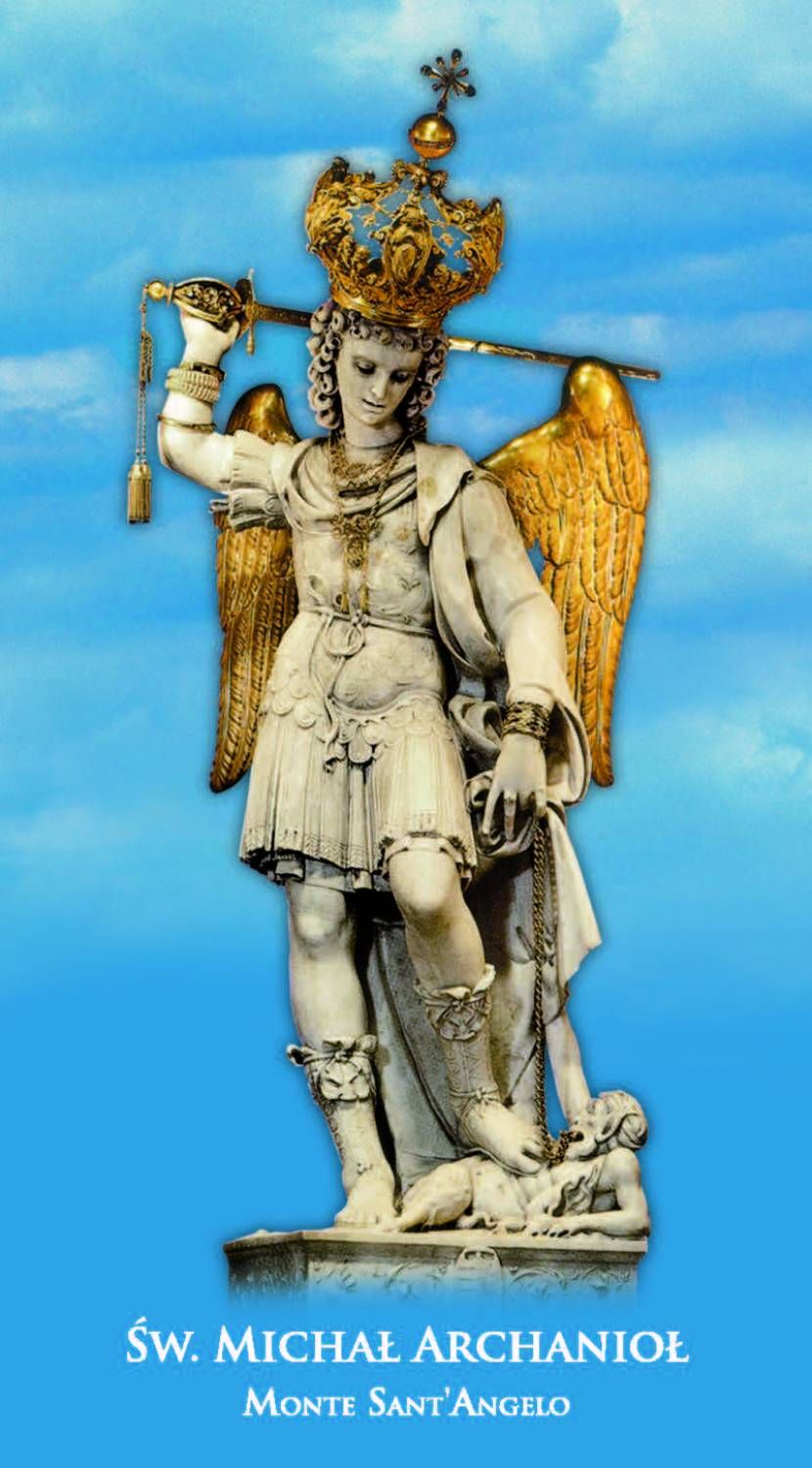 Święty Michał Archanioł - Obrazek z modlitwą - 1 szt