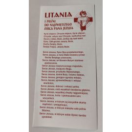 Litania i pieśni do Najświętszego Serca Pana Jezusa-  folder 1 szt - zdjęcie 1 - Litania i pieśni do Najświętszego Serca Pana Jezusa-  folder 1 szt