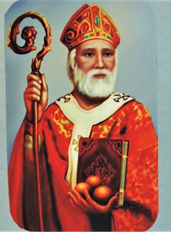 Ornat z nadrukiem Święty Mikołaj - zdjęcie 3 - Ornat z nadrukiem Święty Mikołaj