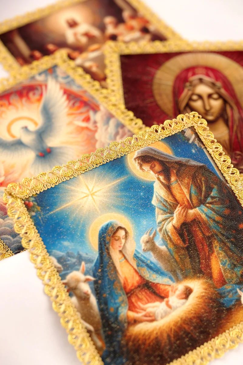 Komplet 4 palek na uroczystości liturgiczne (1H) - zdjęcie 2 - Komplet 4 palek na uroczystości liturgiczne (1H)