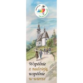 Baner na Rok Duszpasterski 2024/2025 "Pielgrzymi nadziei" 74x200 cm (5)