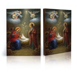 Ikona religijna Boże Narodzenie - Święta Rodzina (9)