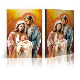 Ikona religijna Boże Narodzenie - Święta Rodzina (12)