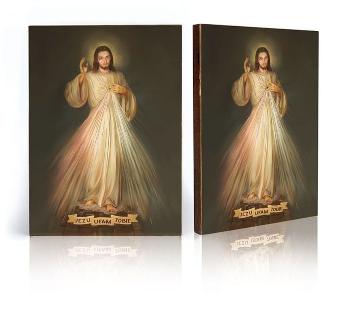 Ikona religijna Jezus Miłosierny - Jezu Ufam Tobie (1)